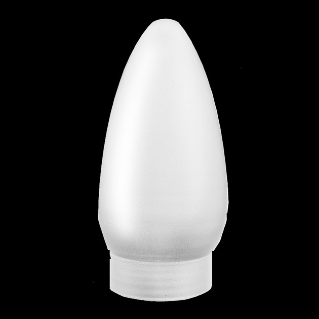 Kronljus glas frost 21,5mm gänga